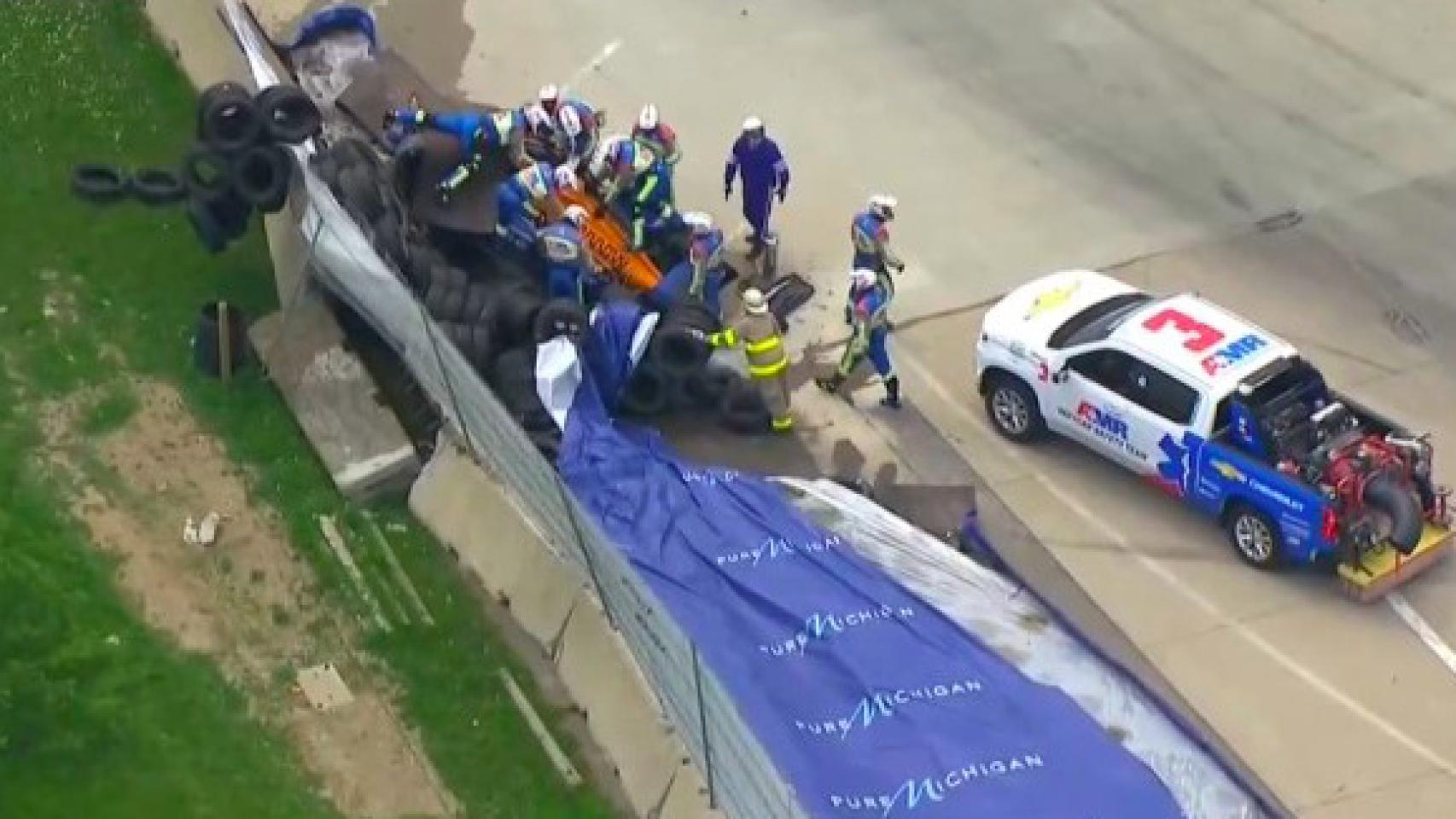 Accidente de Felix Rosenqvist