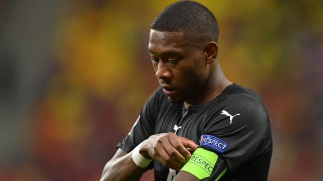 David Alaba, en un partido de la selección de Austria en la Eurocopa 2020