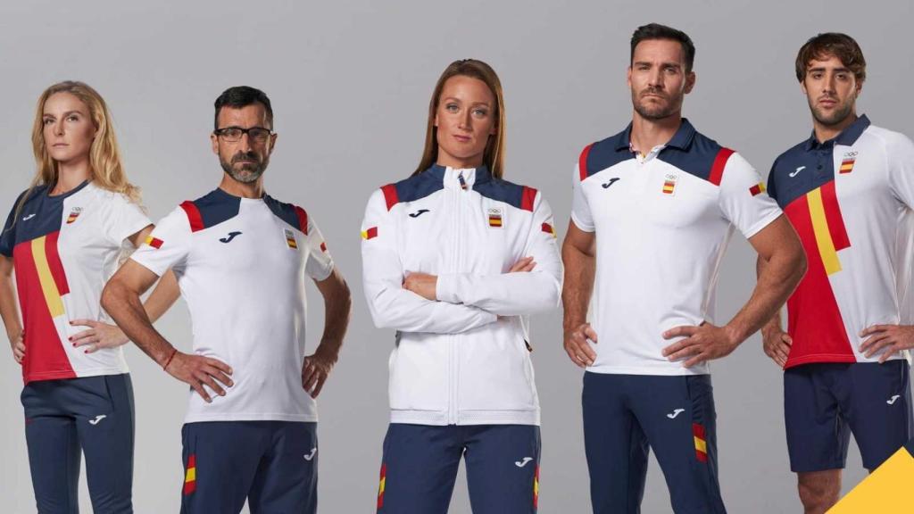Equipación del equipo español en Tokio 2020.