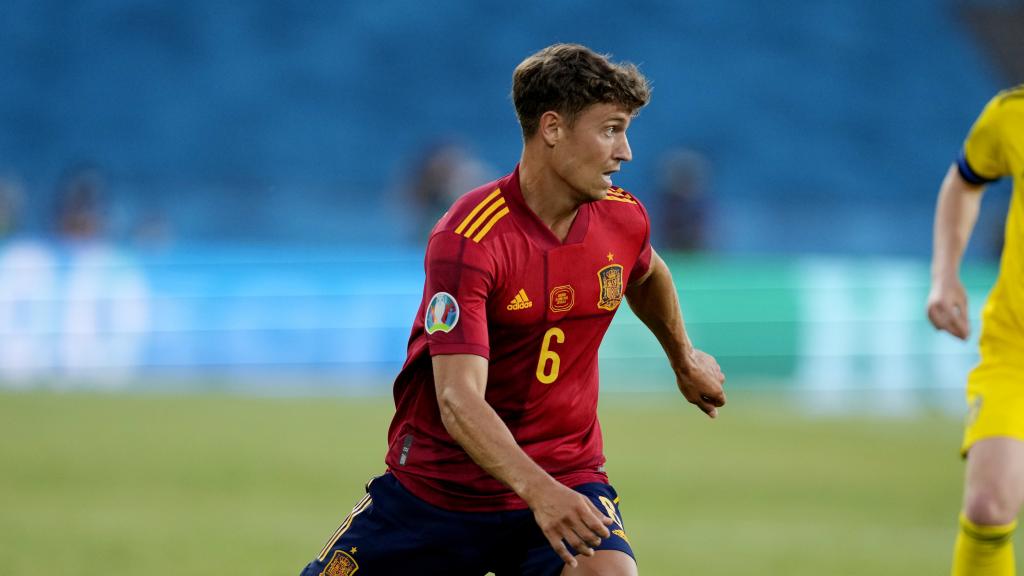Marcos Llorente, en el partido de la semana pasada frente a Suecia en la Eurocopa 2020.