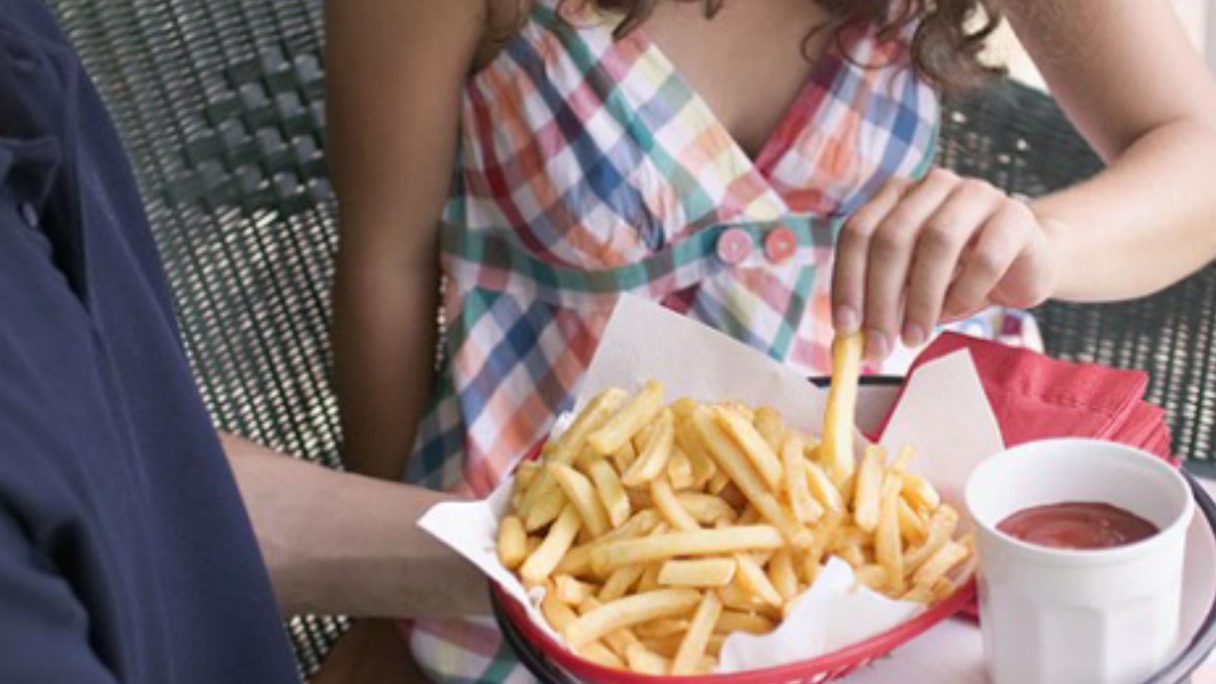 Dieta calórica en mujeres.