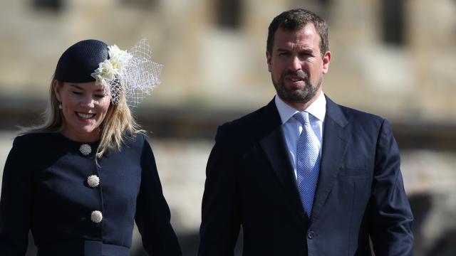 Peter y Autumn Phillips en una imagen de archivo.