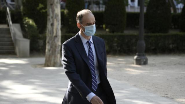 Manuel Morocho, en la Audiencia Nacional este martes.