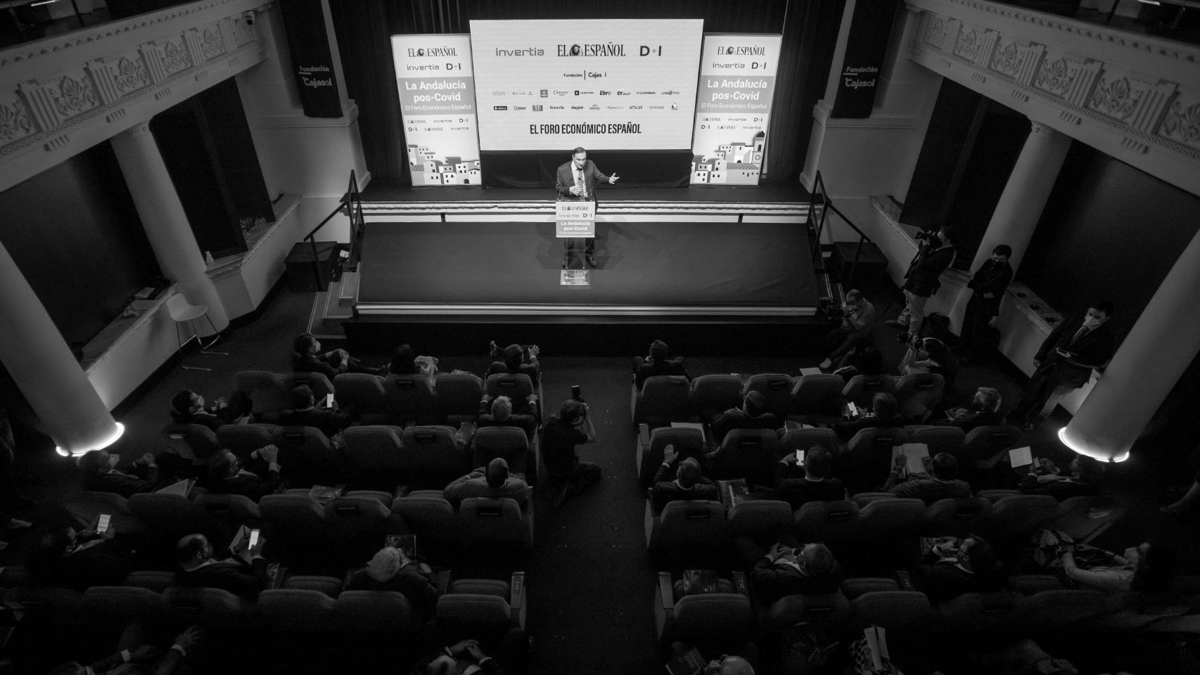 Pedro J. Ramírez en I Foro Económico Español 'La Andalucía pos-Covid'.