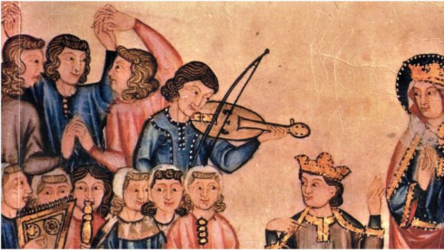 Detalle del Códice Rico, Cantiga 120.