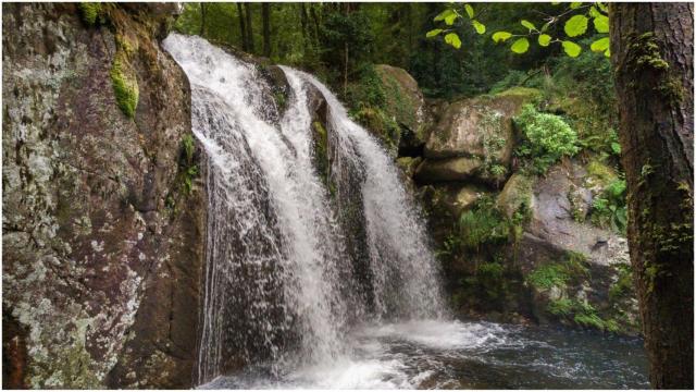 Fervenza del río Castro.