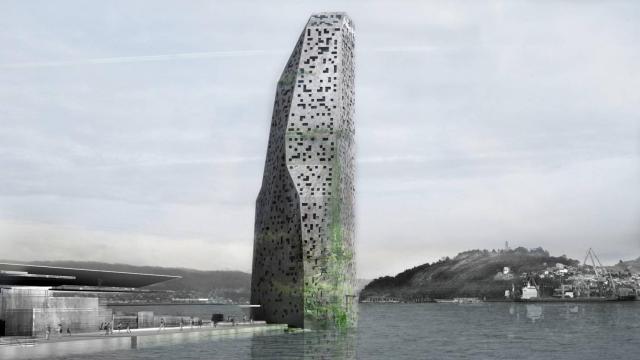Edificio del proyecto Peirao XXI de Jean Nouvel.