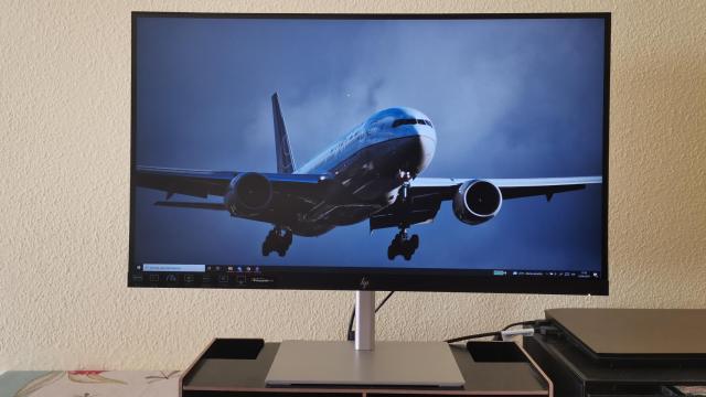 El monitor HP U28