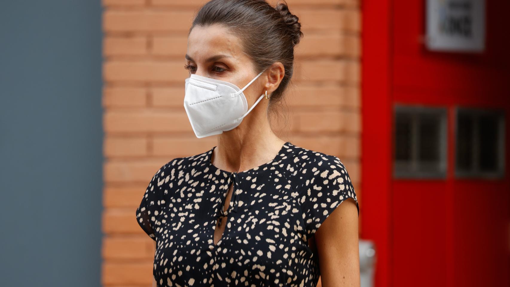 La reina Letizia en la Fundación ONCE.
