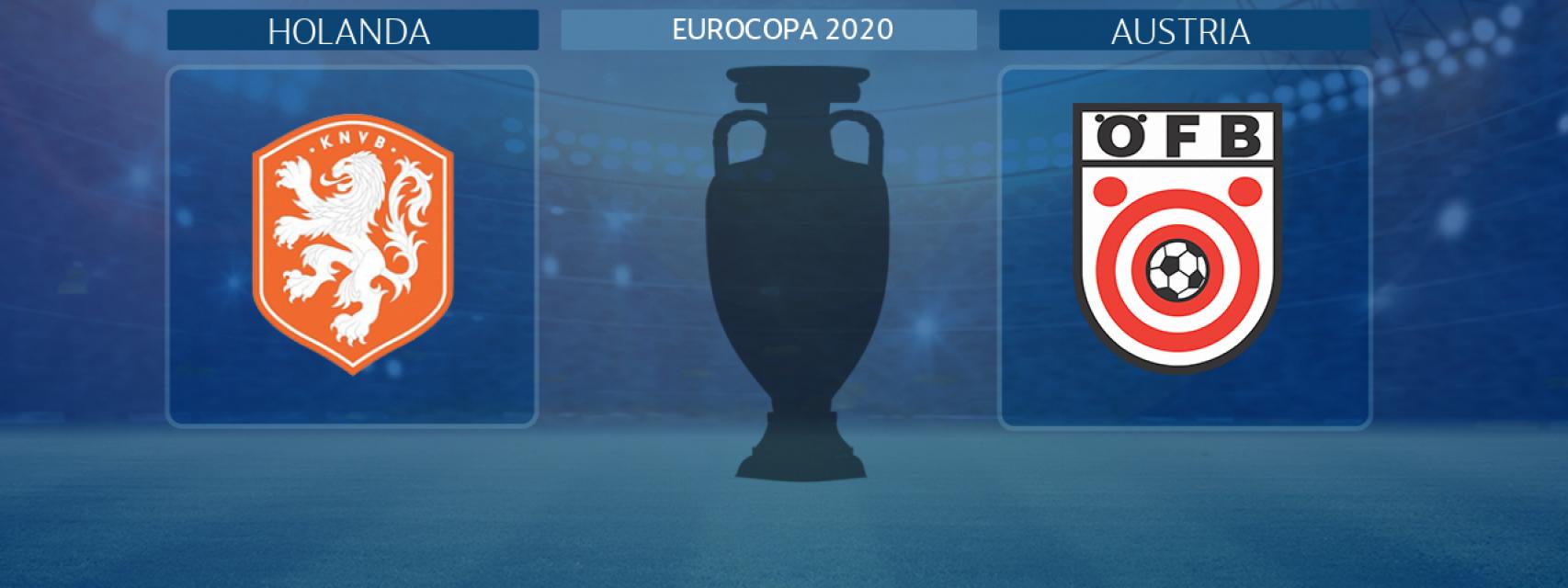 Holanda - Austria, partido de la Eurocopa 2020