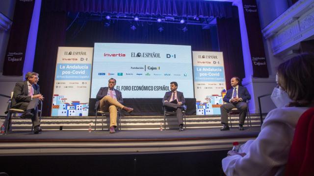 Mesa redonda sobre 'La internacionalización de los productos andaluces' del I Foro Económico Español 'La Andalucía pos-Covid'.