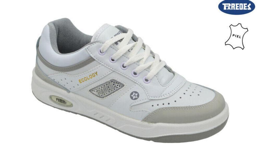 Un modelo clásico de la zapatilla deportiva Paredes.