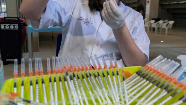 Enfermera en una imagen de archivo