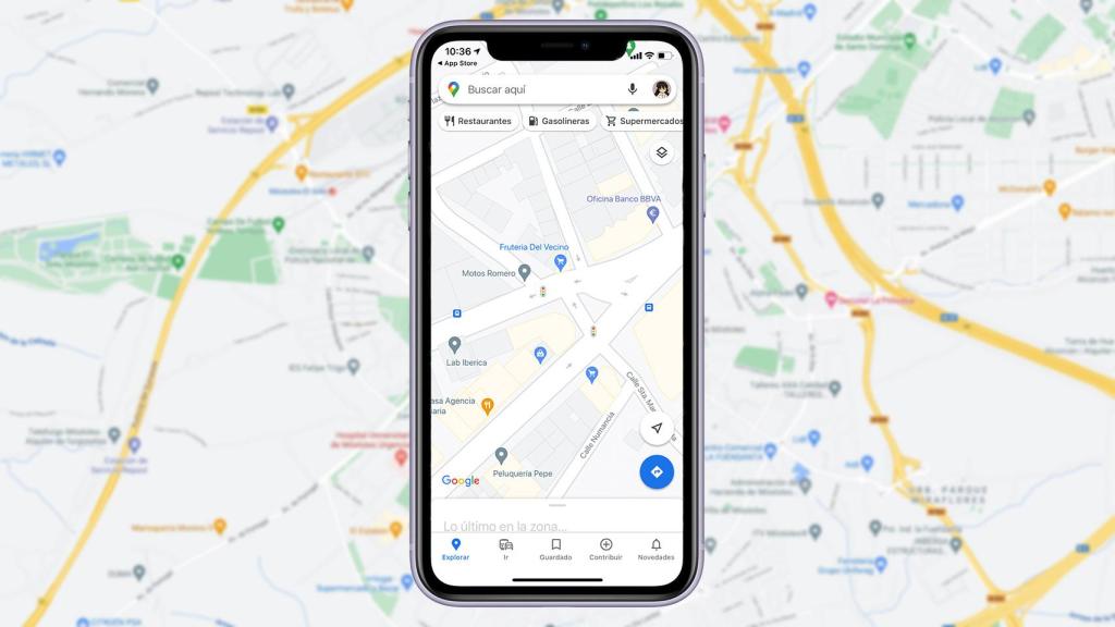 Google Maps muestra los radares.