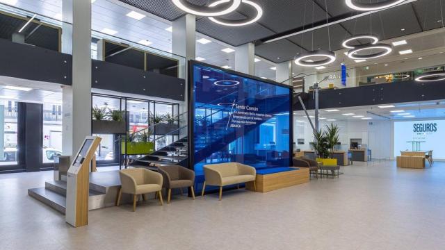 Una oficina de Abanca.