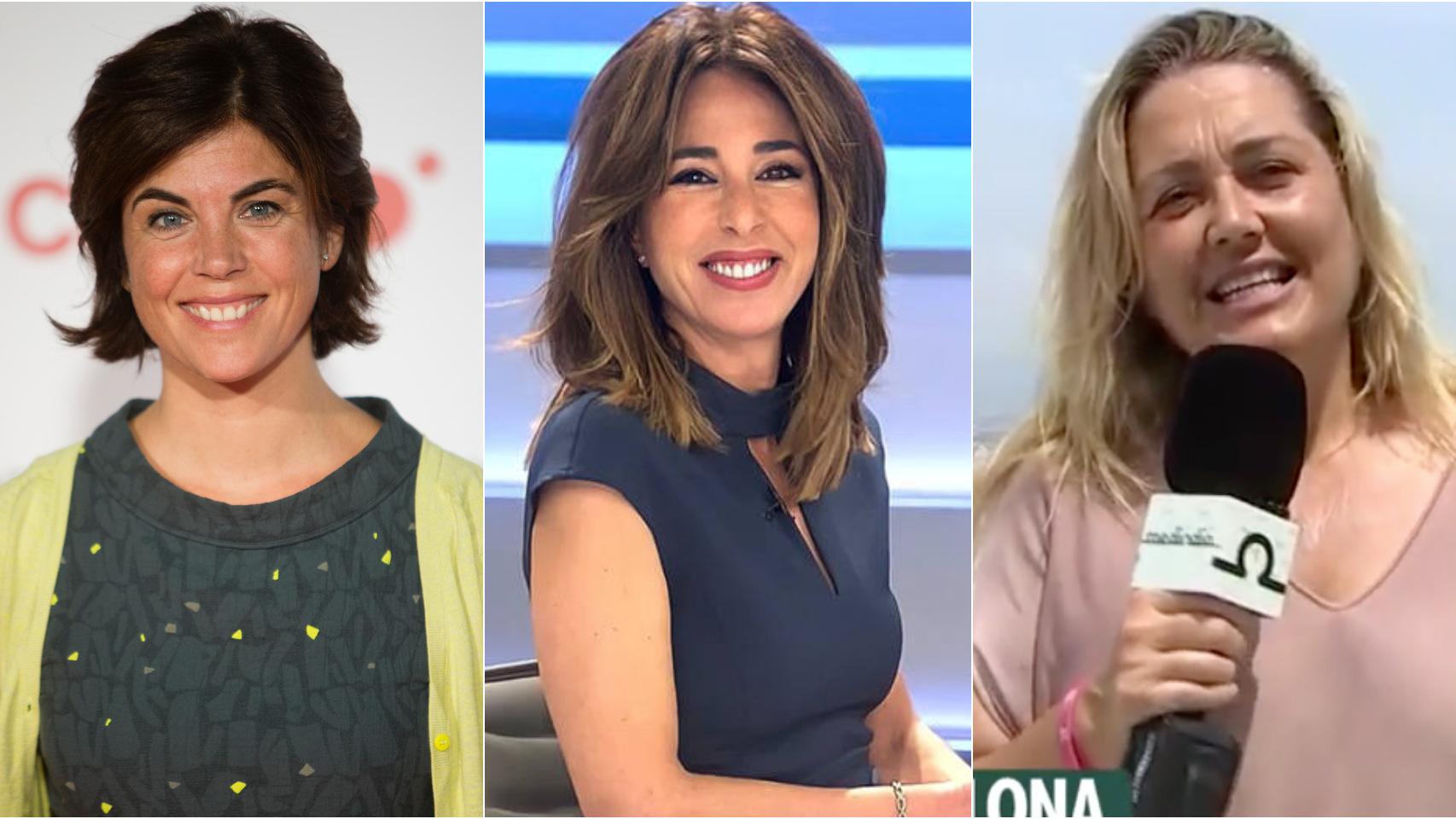 Samanta Villar, Ana Terradillos y Mayka Navarro en montaje de BLUPER.