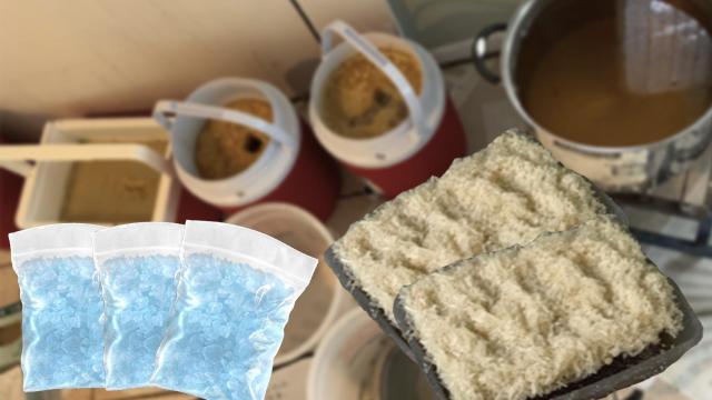 Algunos de los productos incautados a la organización.