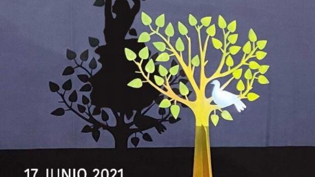 El cartel de la obra de teatro 'El árbol del flamenco' de la fundación Alalá.