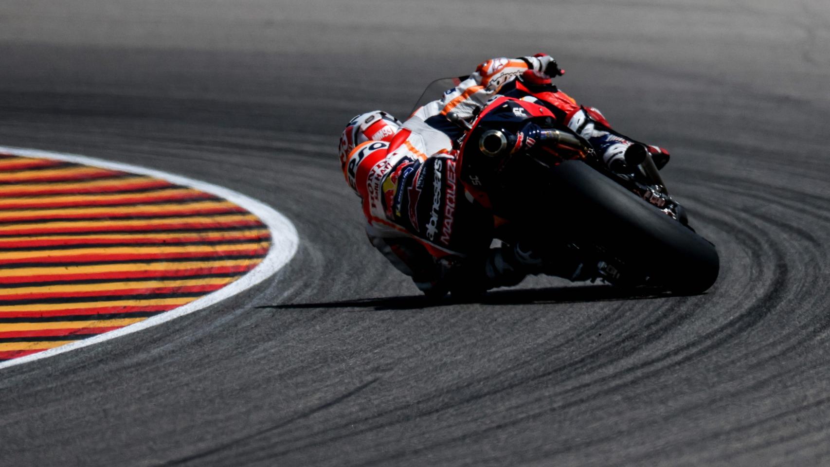 Marc Márquez en el Gran Premio de Alemania