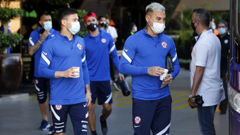 Los jugadores de Chile, concentrados para la Copa América