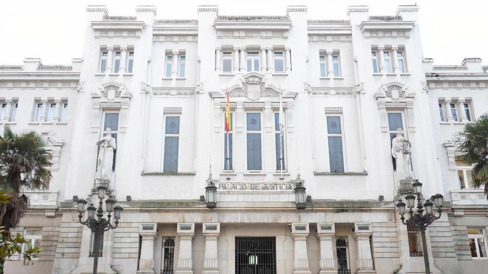 Fachada del TSXG en A Coruña.