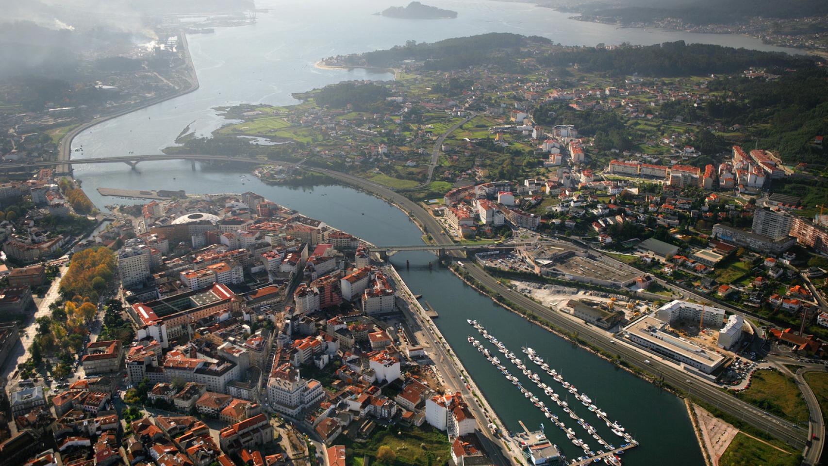Ría de Pontevedra.