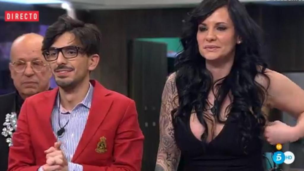 Laura Campos y Dani Santos en 'GH VIP'