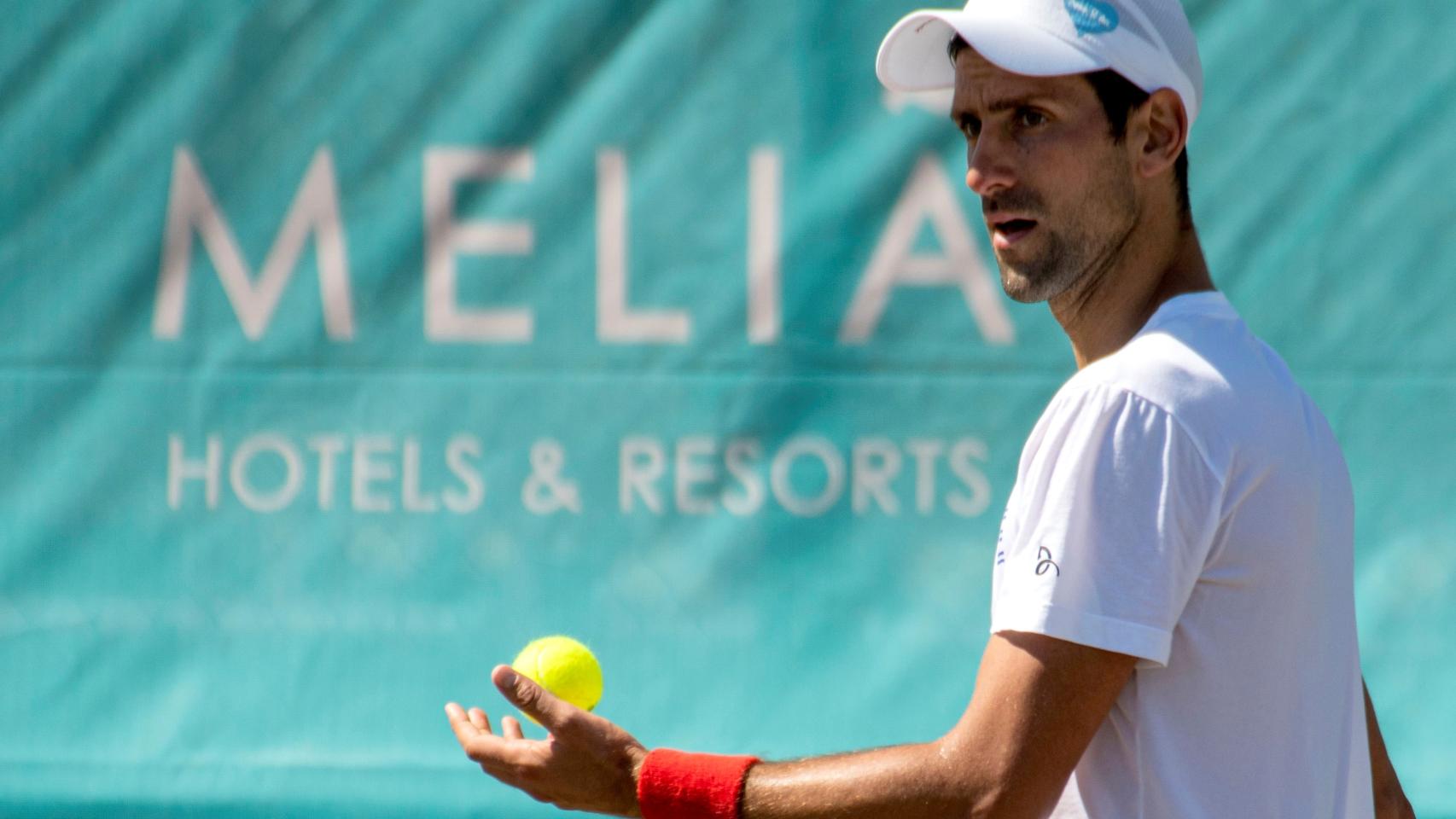 Novak Djokovic, en el Mallorca ATP