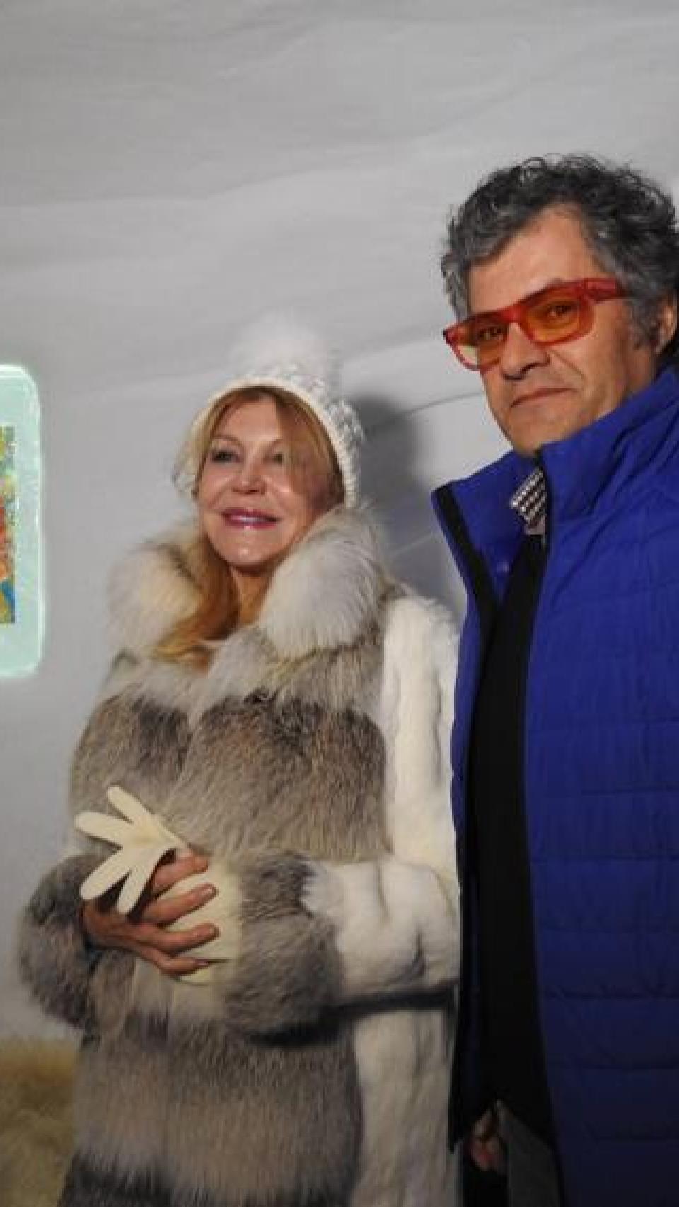 Carmen Cervera y su sobrino Guillermo.