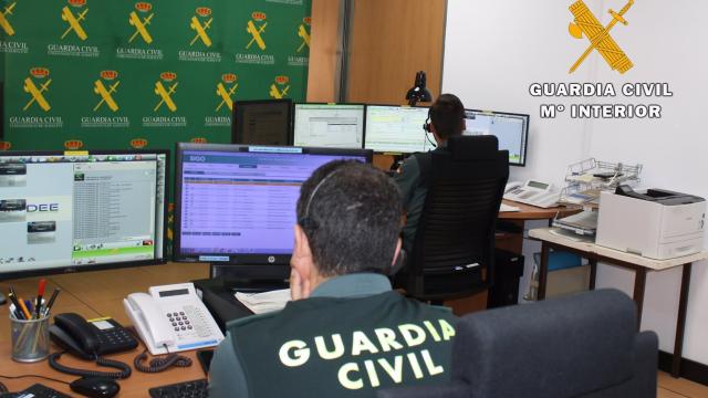 Un agente de la Guardia Civil.