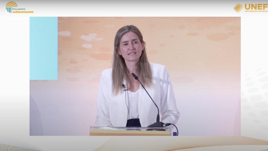 Sara Aagesen, vicepresidenta tercera y ministra para la Transición Ecológica