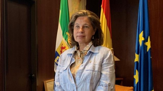 La vicepresidenta primera y consejera de Hacienda y Administración Pública de la Junta de Extremadura, Pilar Blanco-Morales