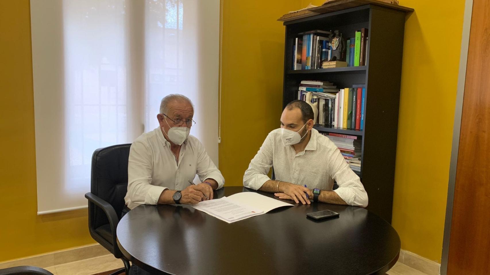 Sebastián Cañadas, alcalde de Mutxamel, anuncia el plan para aplicar la Agenda 2030.