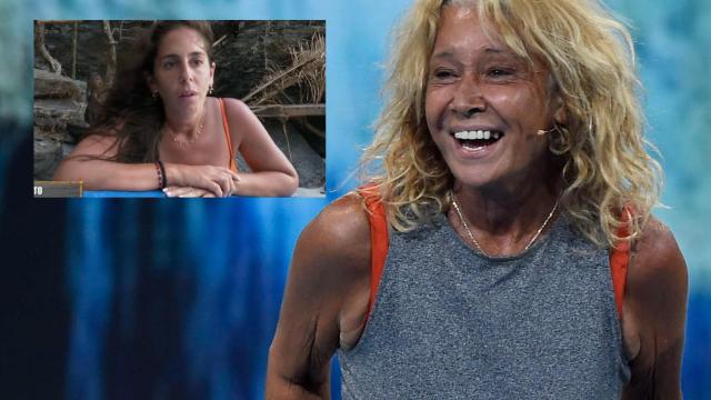 Mila Ximénez junto a Anabel Pantoja en montaje de BLUPER.