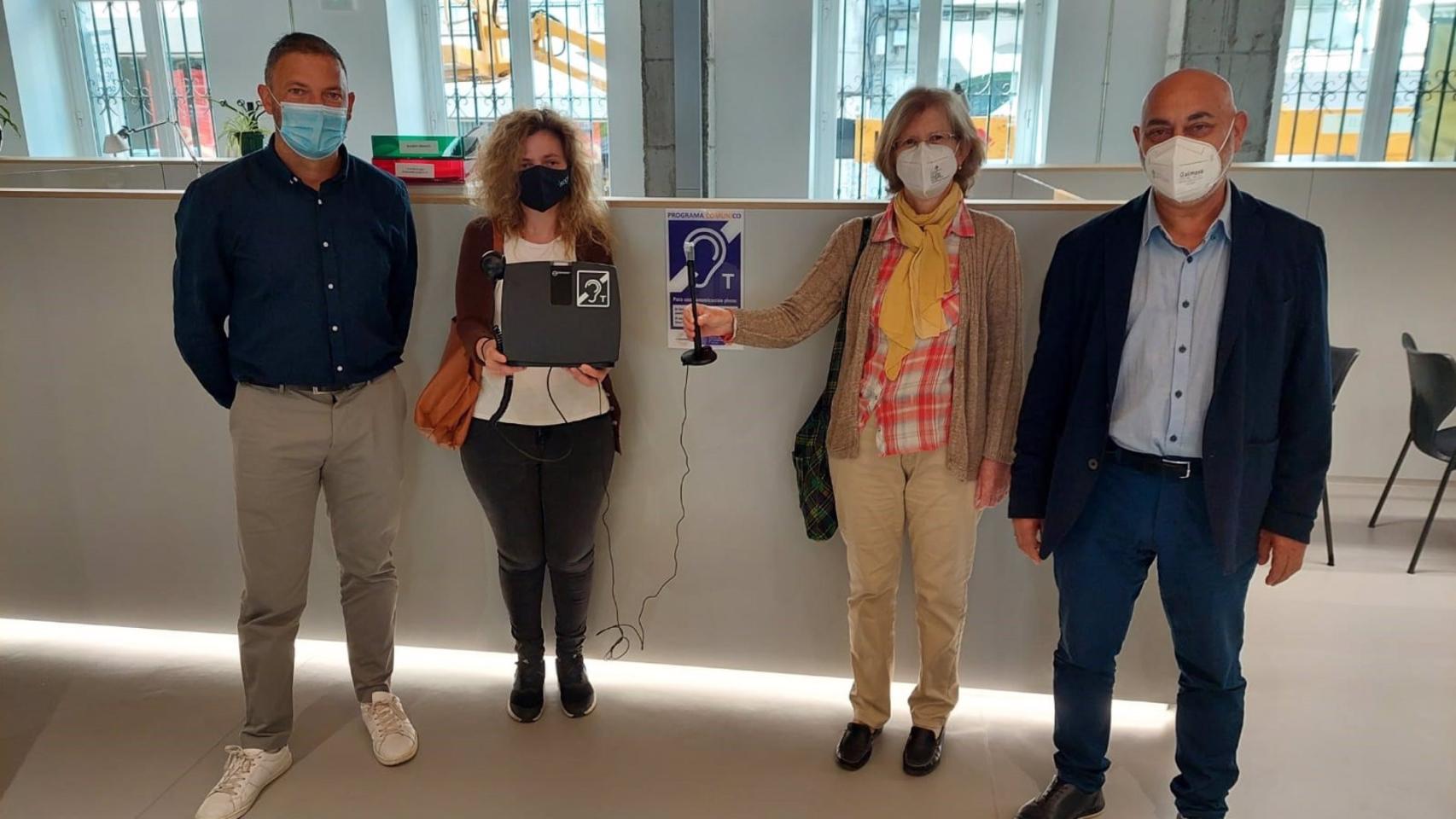Pontevedra instala bucles magnéticos en algunas oficinas