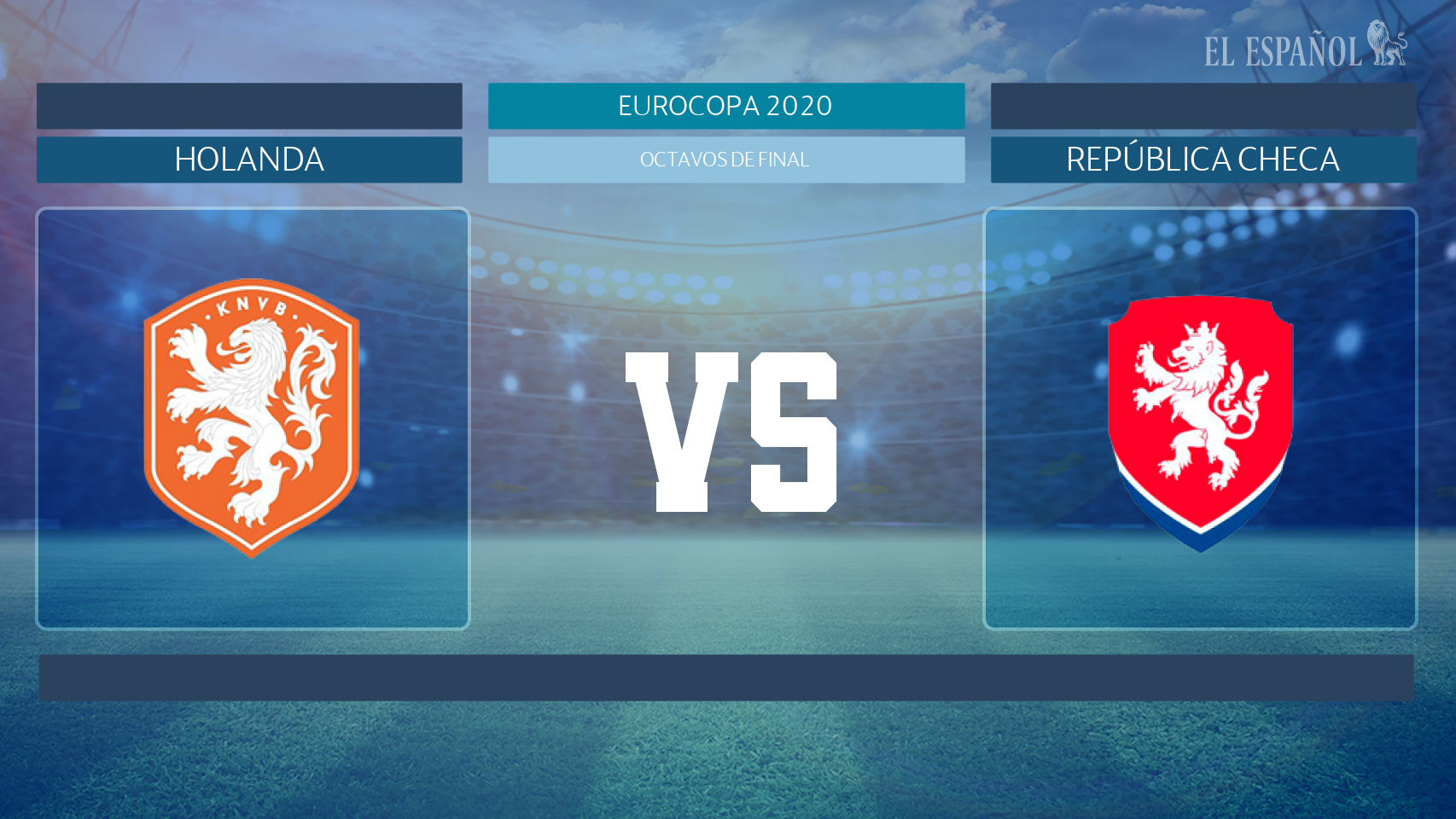 Horario internacional y dónde ver el Países Bajos - República Checa
