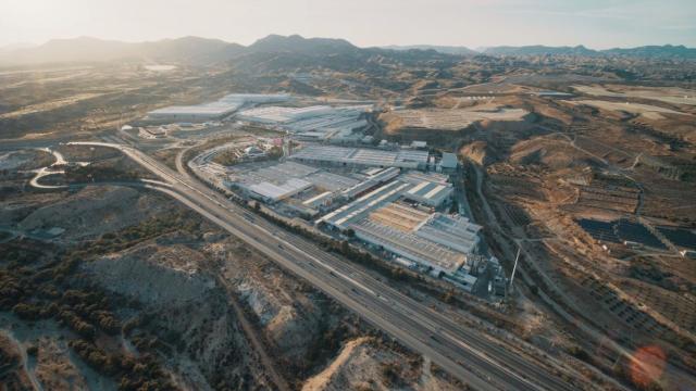 Parque Industrial de Cosentino en Almería