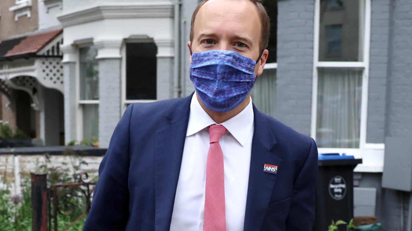 El ministro de Sanidad británico, Matt Hancock.