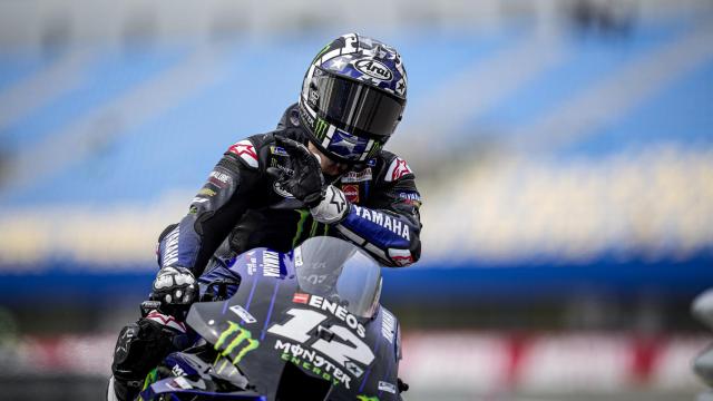 Maverick Viñales, en el Gran Premio de Holanda