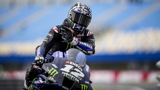Maverick Viñales, en el Gran Premio de Holanda