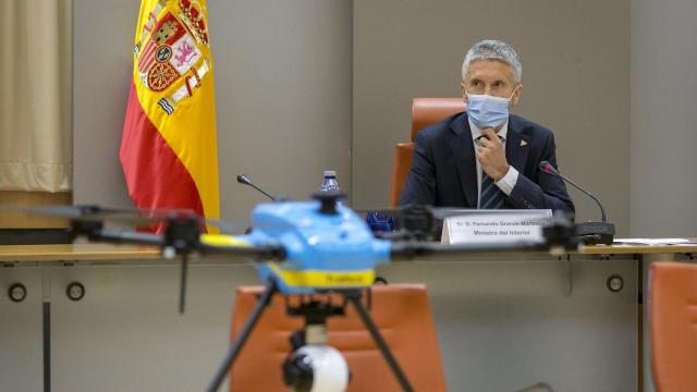 El ministro del Interior, Fernando Grande-Marlaska.