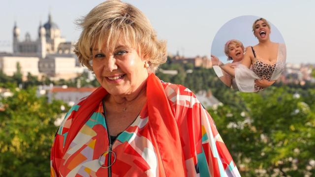 Karina y su hija Rocío, en un montaje de JALEOS.