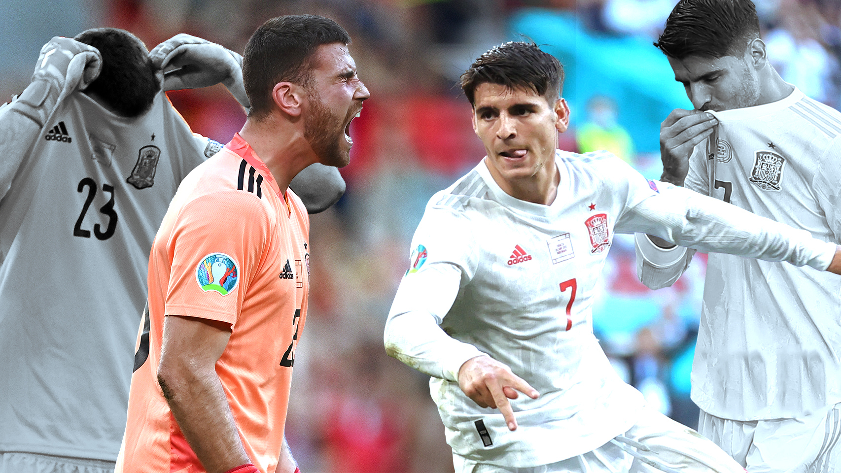 Unai Simón y Morata, de villanos a héroes de España: su cara y cruz en el épico duelo ante Croacia