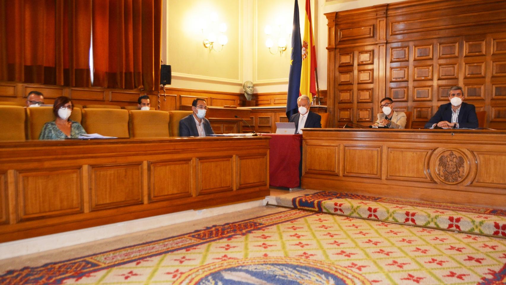 Pleno de la Diputación de Toledo.
