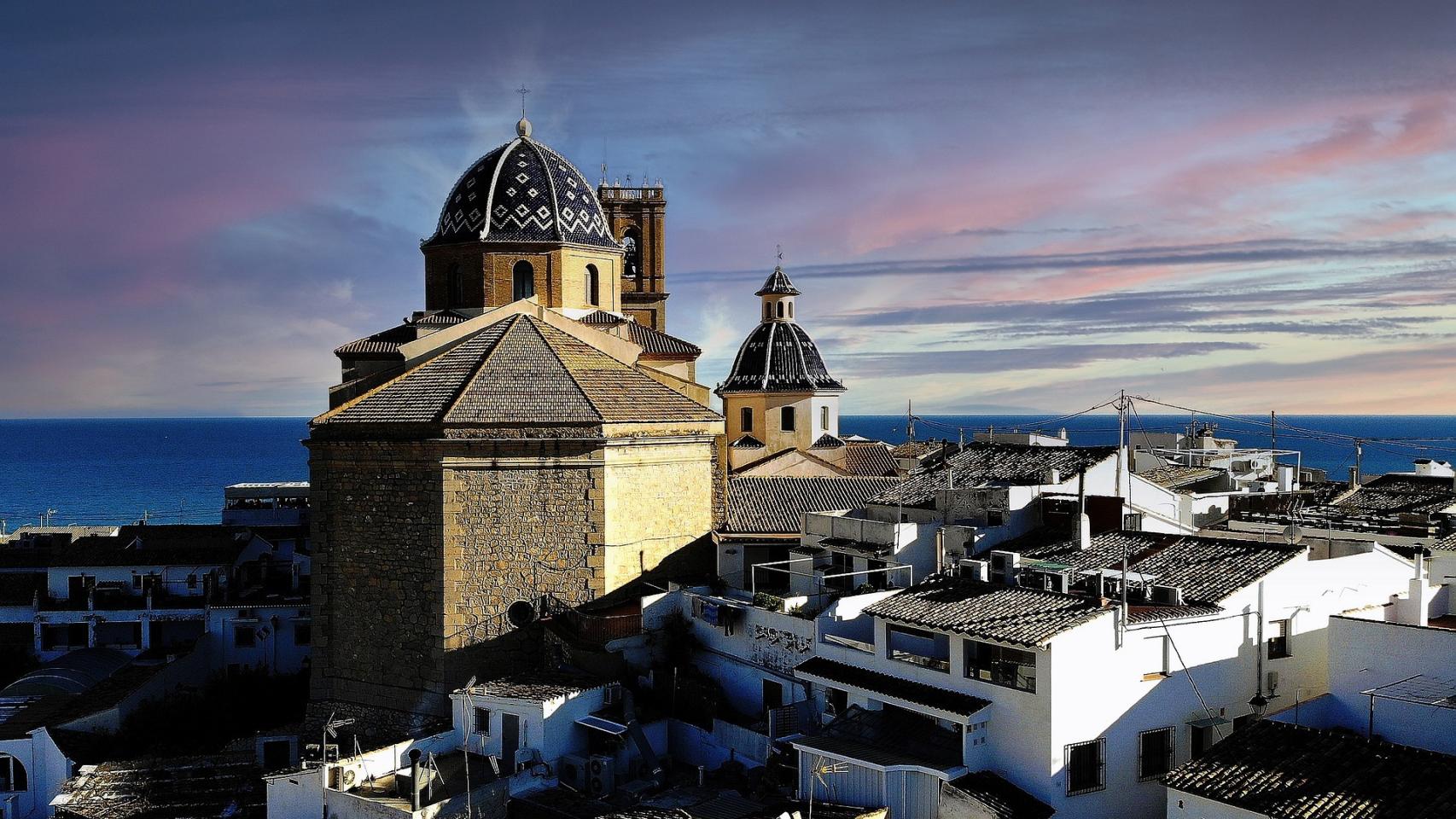 En el casco antiguo de Altea se encuentra el mirador de los Cronistas