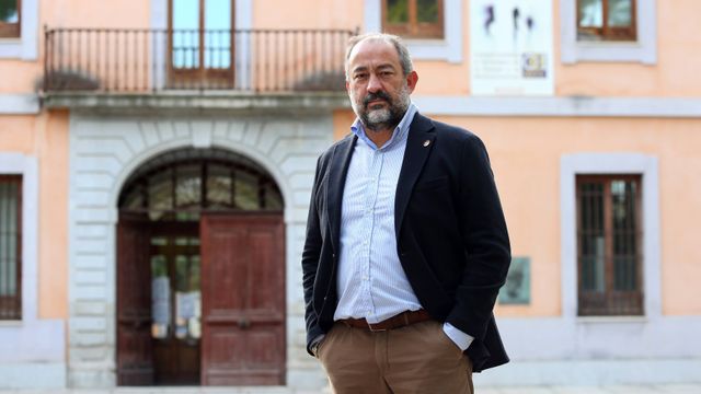 Julian Garde, rector de la UCLM / Ó. HUERTAS