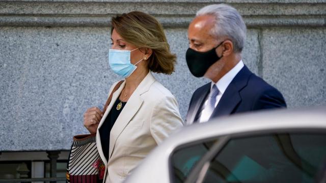 Cospedal, este martes en la Audiencia Nacional.