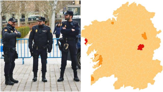 Este es el mapa de Galicia de movilidad, hostelería y restricciones que está en vigor