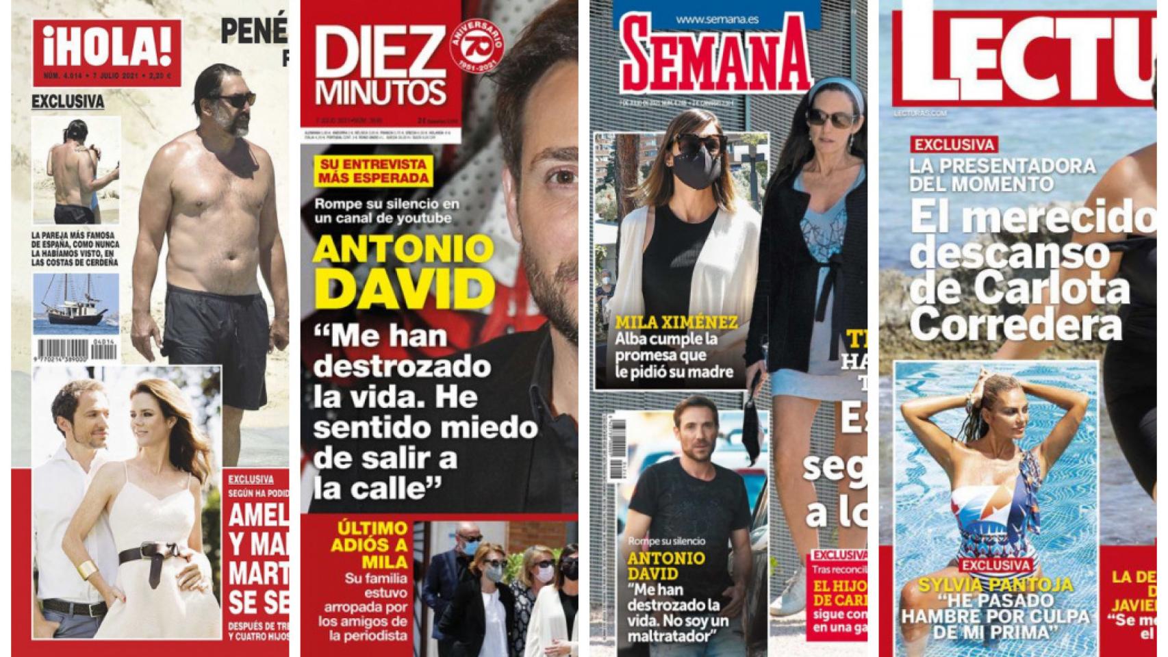 Estas son las revistas de este miércoles.