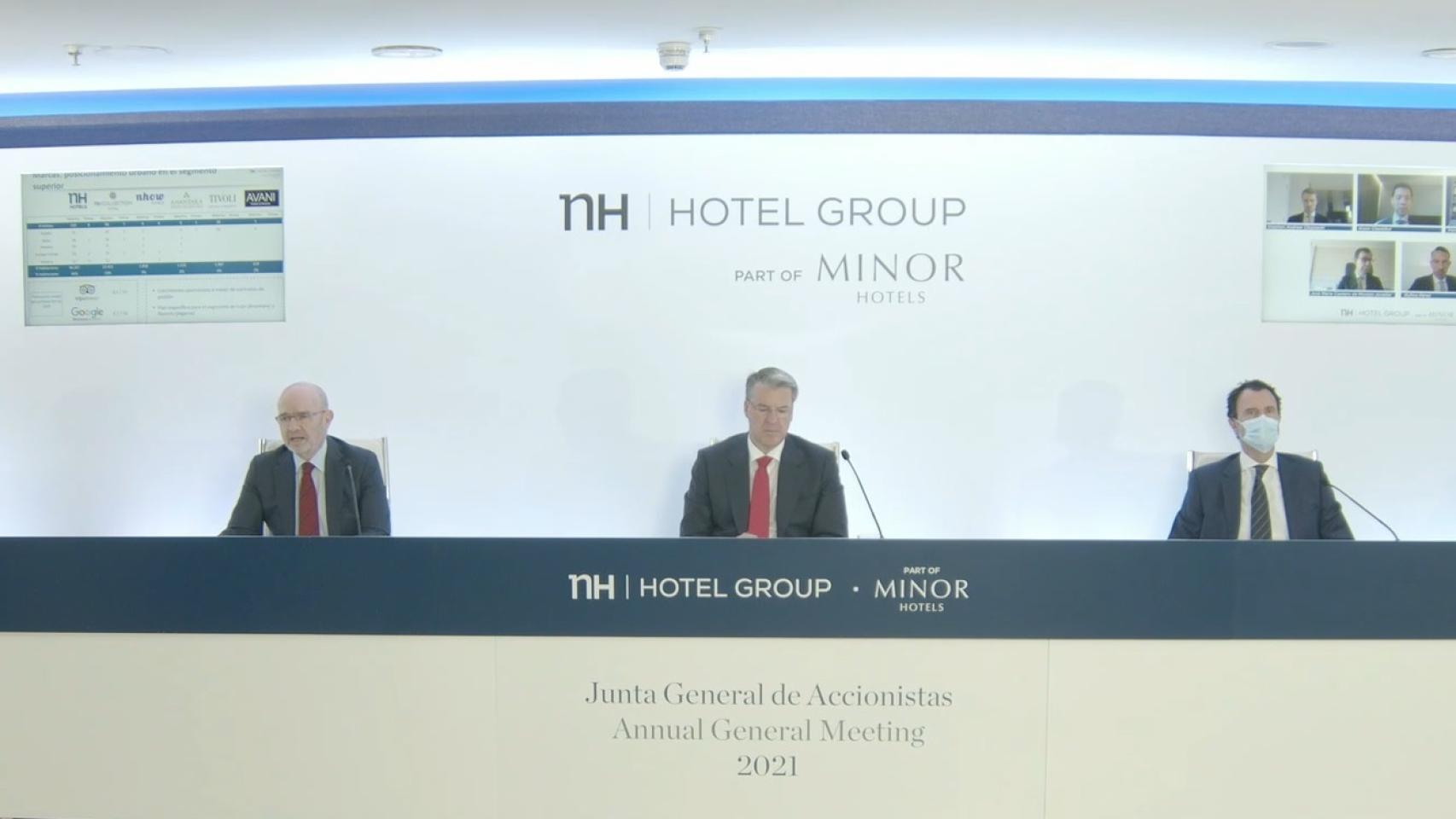 Junta de accionistas de NH Hotels.